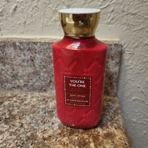 Bath & Body Works You're The One Red Lotion with Gold Cap